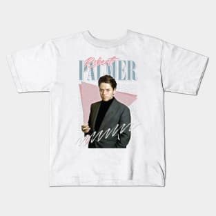 Robert Palmer / Retro 80s Aesthetic Fan Design Kids T-Shirt